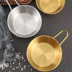 Stainless Steel Camping Bowl With Handle