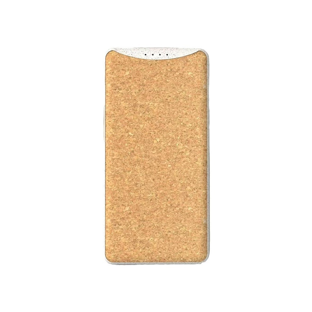 Sustainable Cork & Wheat Straw Portable Power Bank