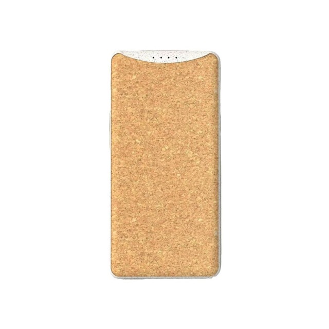 Sustainable Cork & Wheat Straw Portable Power Bank
