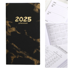 A6 Marble Lines Diary