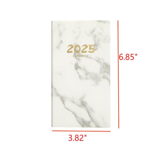 A6 Marble Lines Diary