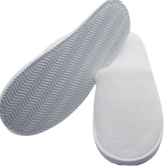 Ultra Soft Coral Fleece Disposable Slippers