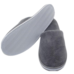 Ultra Soft Coral Fleece Disposable Slippers