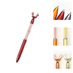 Deer Head Crystal Ballpoint Pen