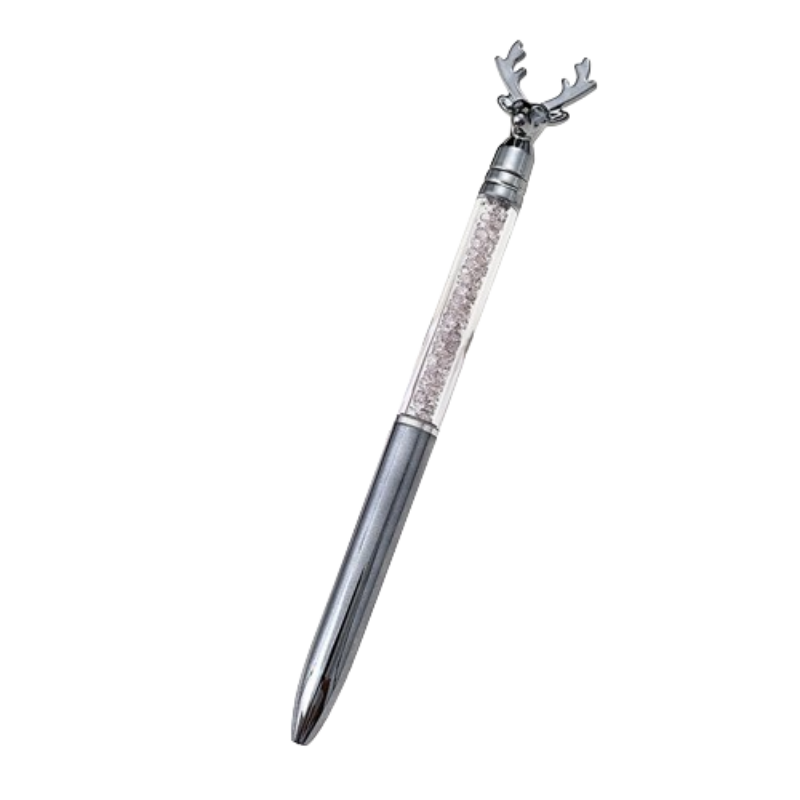 Deer Head Crystal Ballpoint Pen
