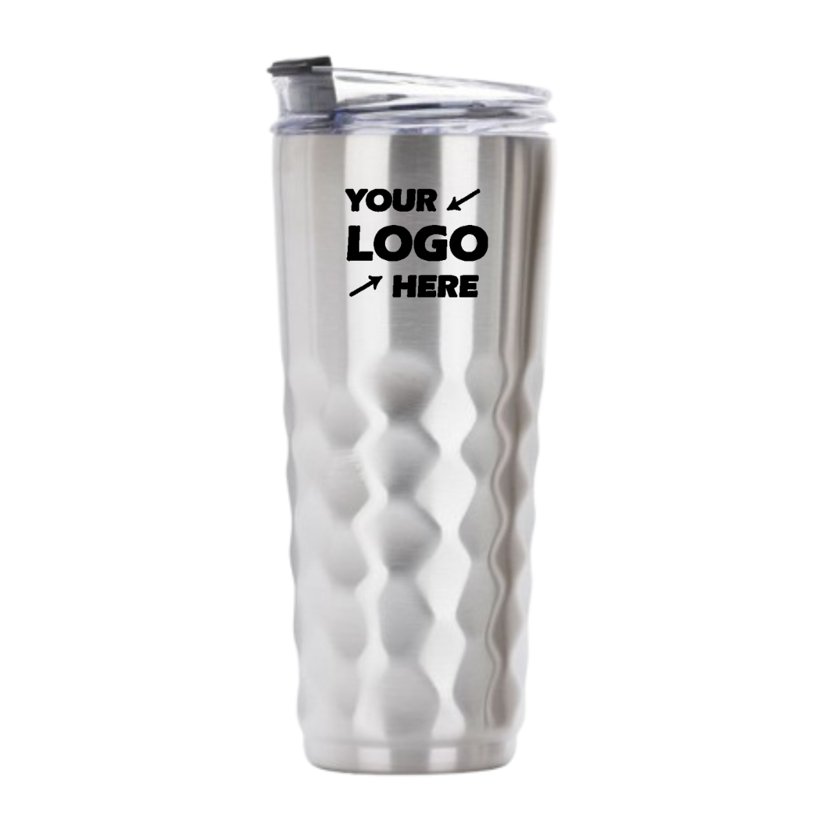 30oz Diamond Pattern Stainless Steel Tumbler