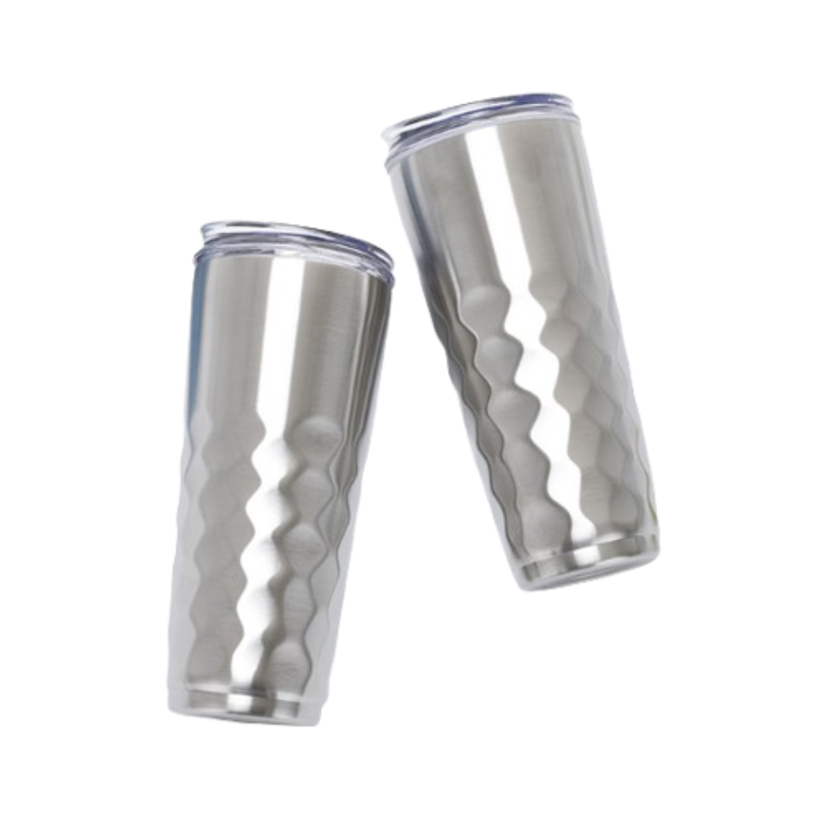 30oz Diamond Pattern Stainless Steel Tumbler