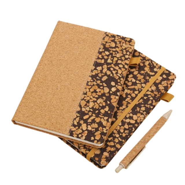 Eco-Friendly Wheat Straw A5 Business Notebook