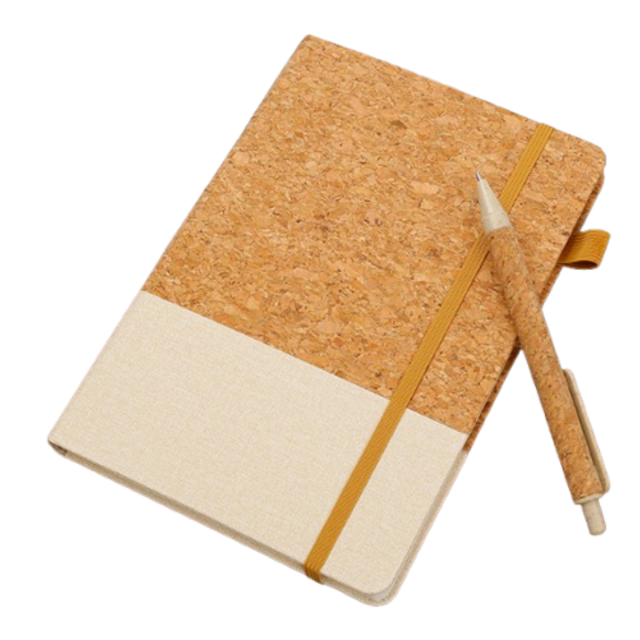 Eco-Friendly Wheat Straw A5 Business Notebook