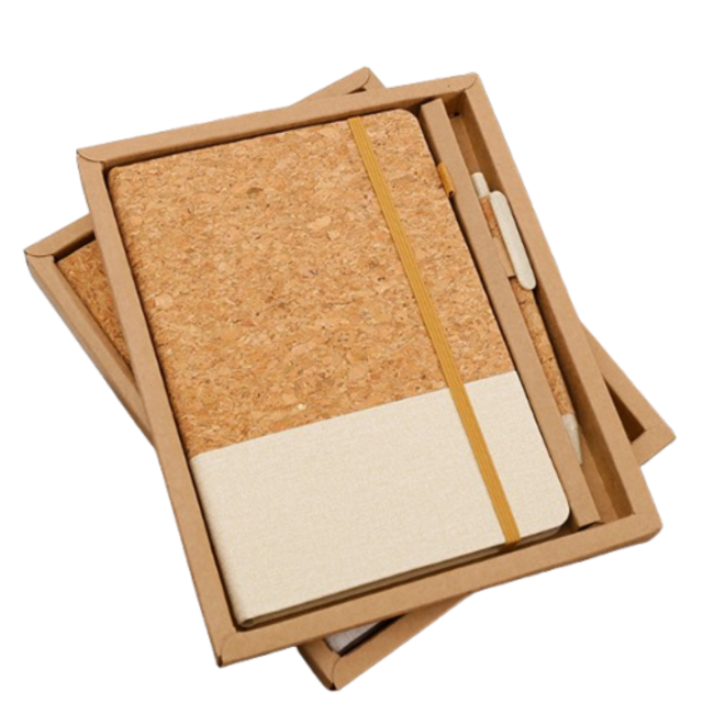 Eco-Friendly Wheat Straw A5 Business Notebook