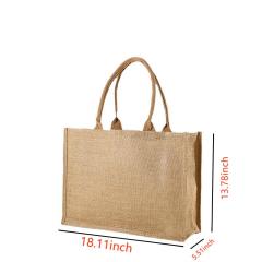 Jute Tote Bag