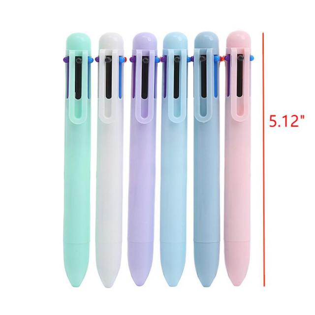 Macaron 6-Color Ballpoint Pen