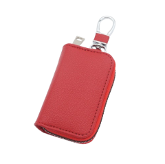 Multicolor Compact Key Holder With Zipper and Hook