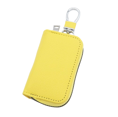 Multicolor Compact Key Holder With Zipper and Hook