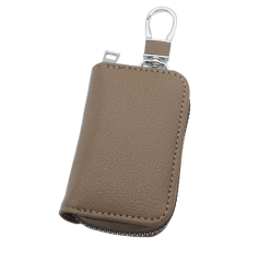 Multicolor Compact Key Holder With Zipper and Hook