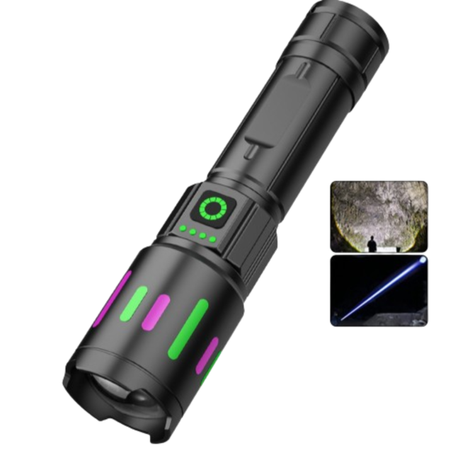 Rechargeable LED Tactical Flashlight