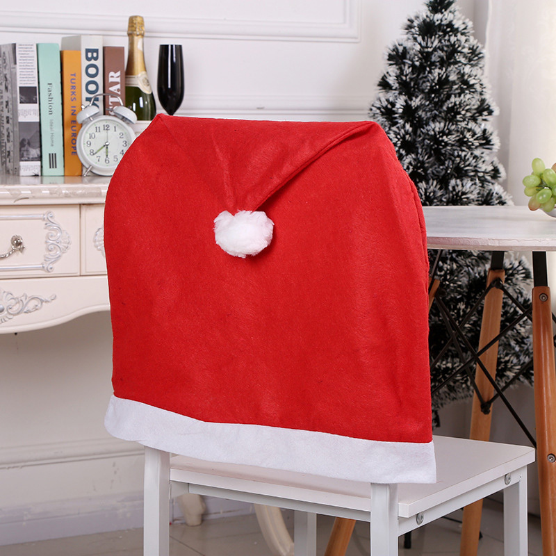 Santa Hat Chair Covers