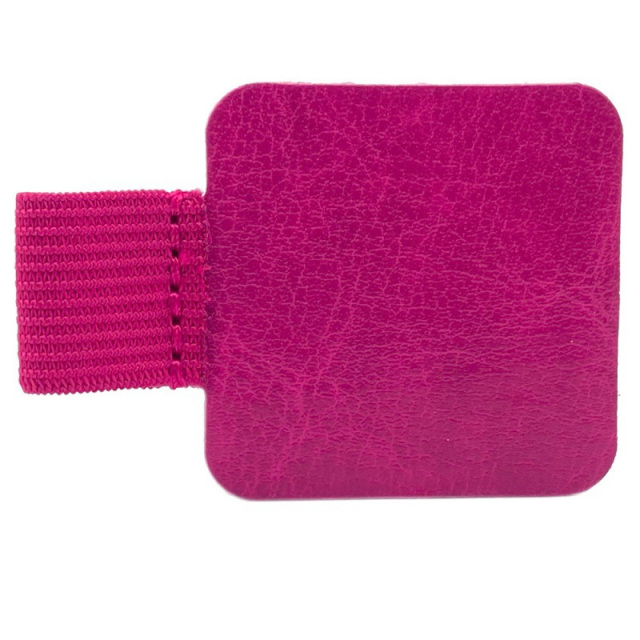 Self-Adhesive Elastic Loop Leather Pen Holder