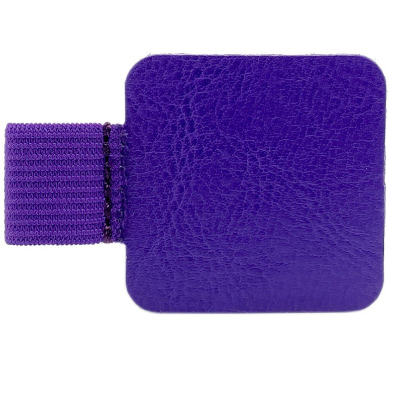 Self-Adhesive Elastic Loop Leather Pen Holder
