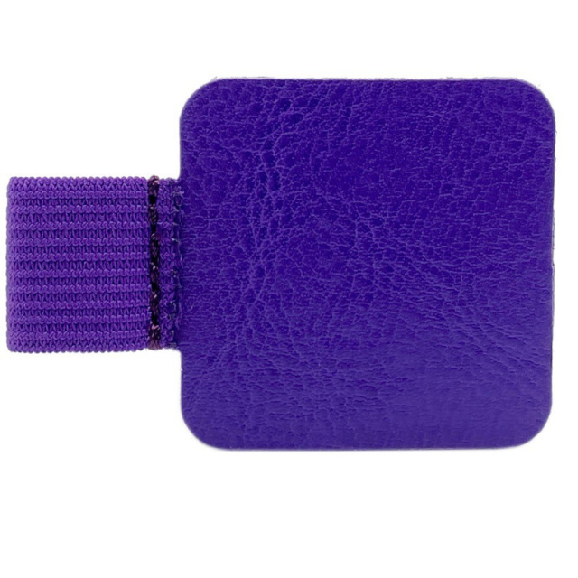 Self-Adhesive Elastic Loop Leather Pen Holder