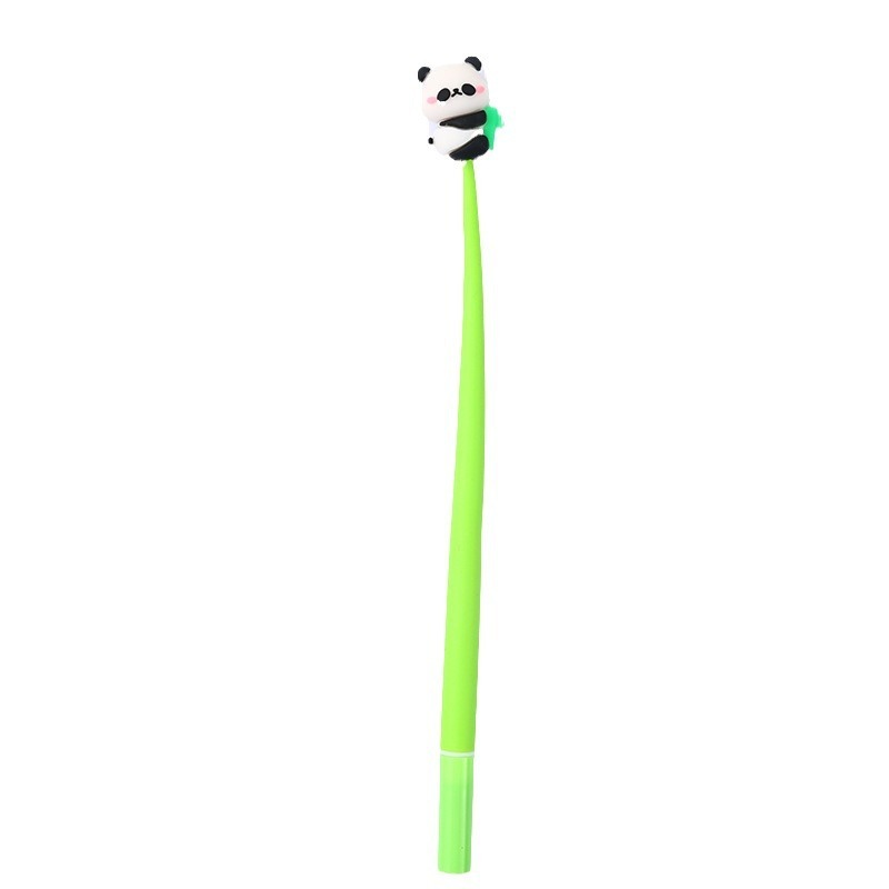 Silicone Panda Ballpoint Pen
