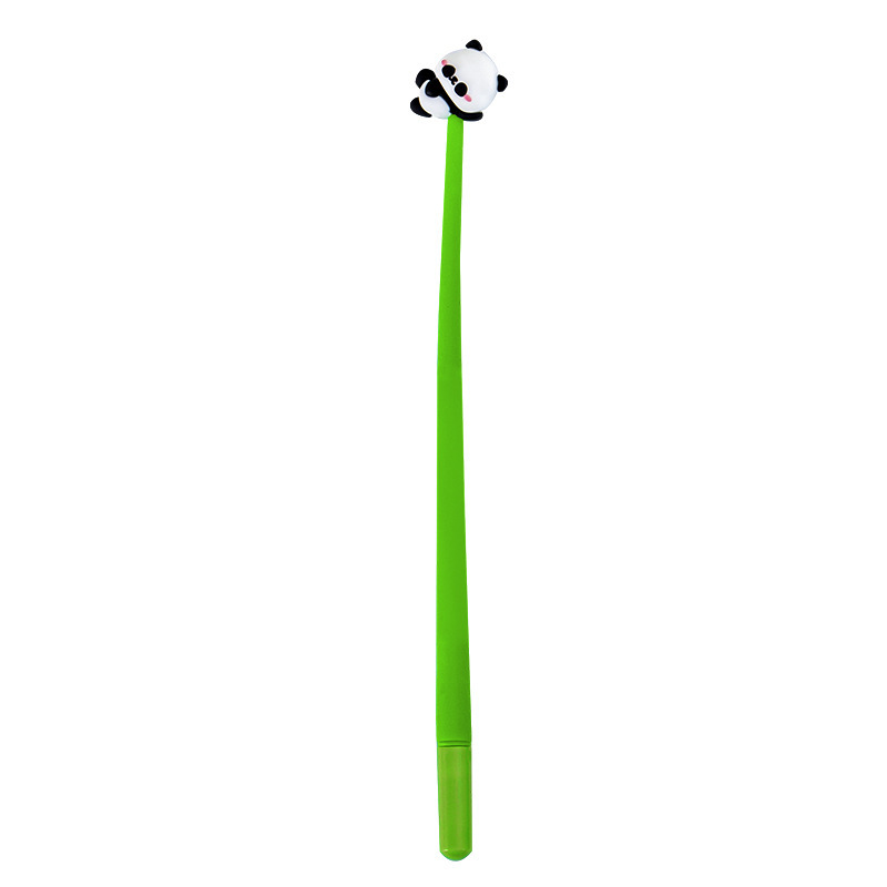 Silicone Panda Ballpoint Pen