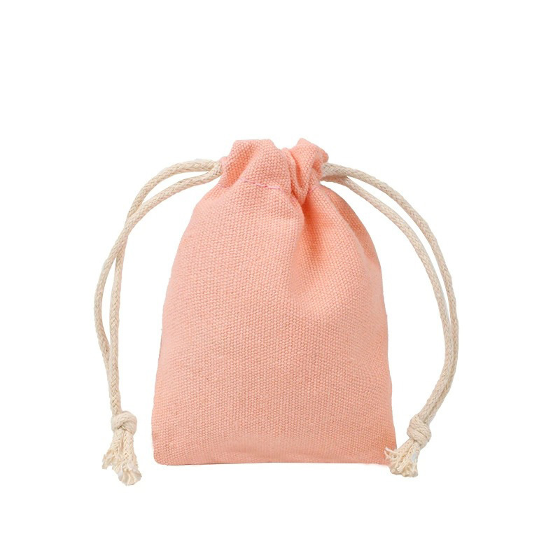 Solid Color Drawstring Bag