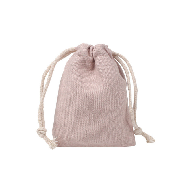 Solid Color Drawstring Bag