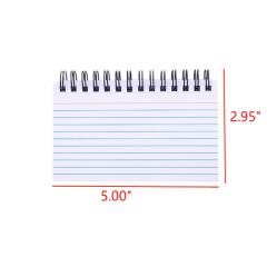 Tearable portable coil notebook