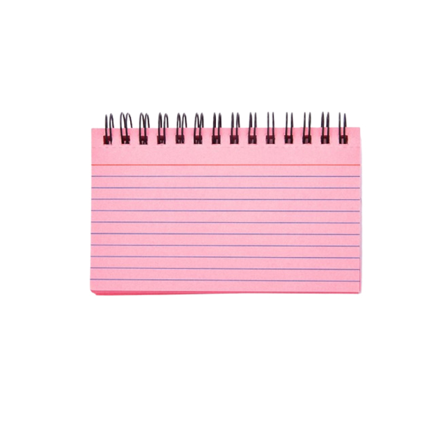 Tearable portable coil notebook