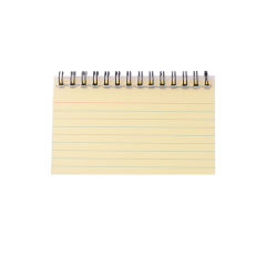 Tearable portable coil notebook