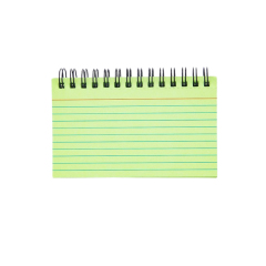 Tearable portable coil notebook