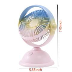 USB Desktop Gradient Mini Fan