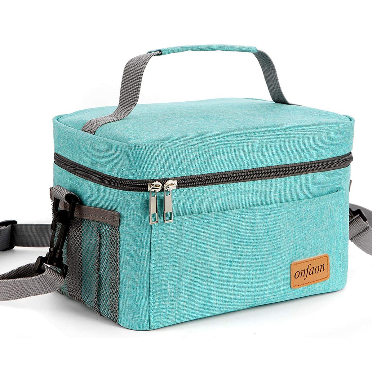 Insulated Lunch Cooler Bag With Shoulder Strap