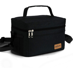 Insulated Lunch Cooler Bag With Shoulder Strap