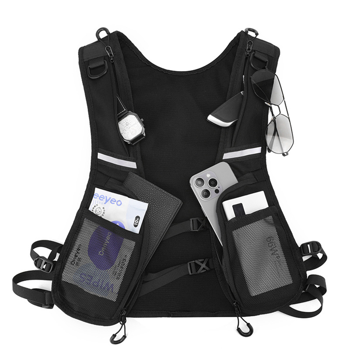 Water-Resistant Cycling Vest Backpack