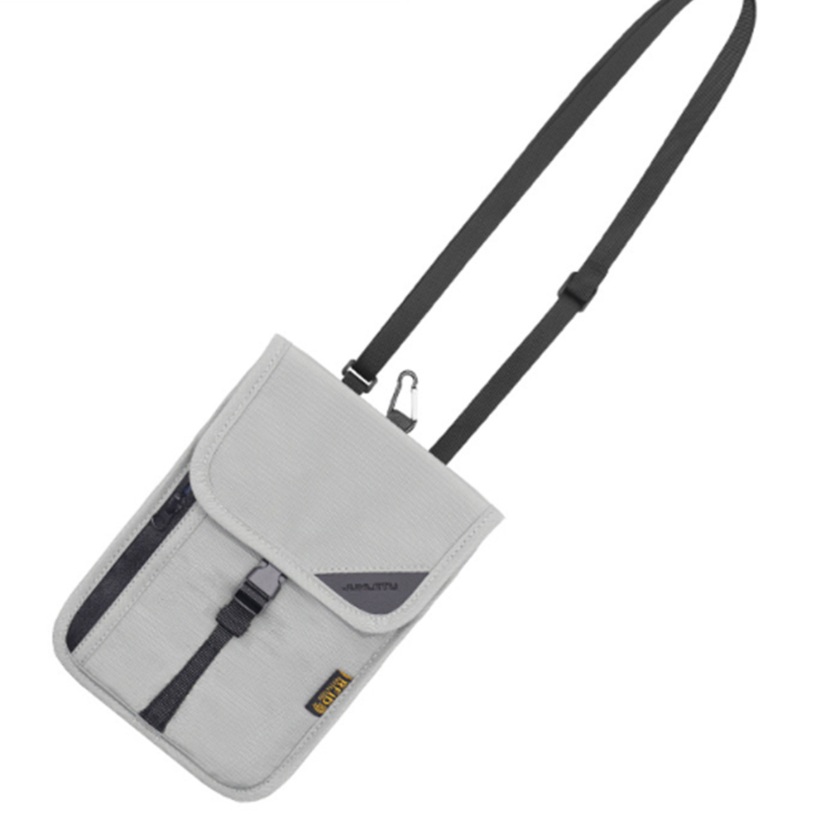 RFID Blocking Travel Neck Wallet With Adjustable Strap