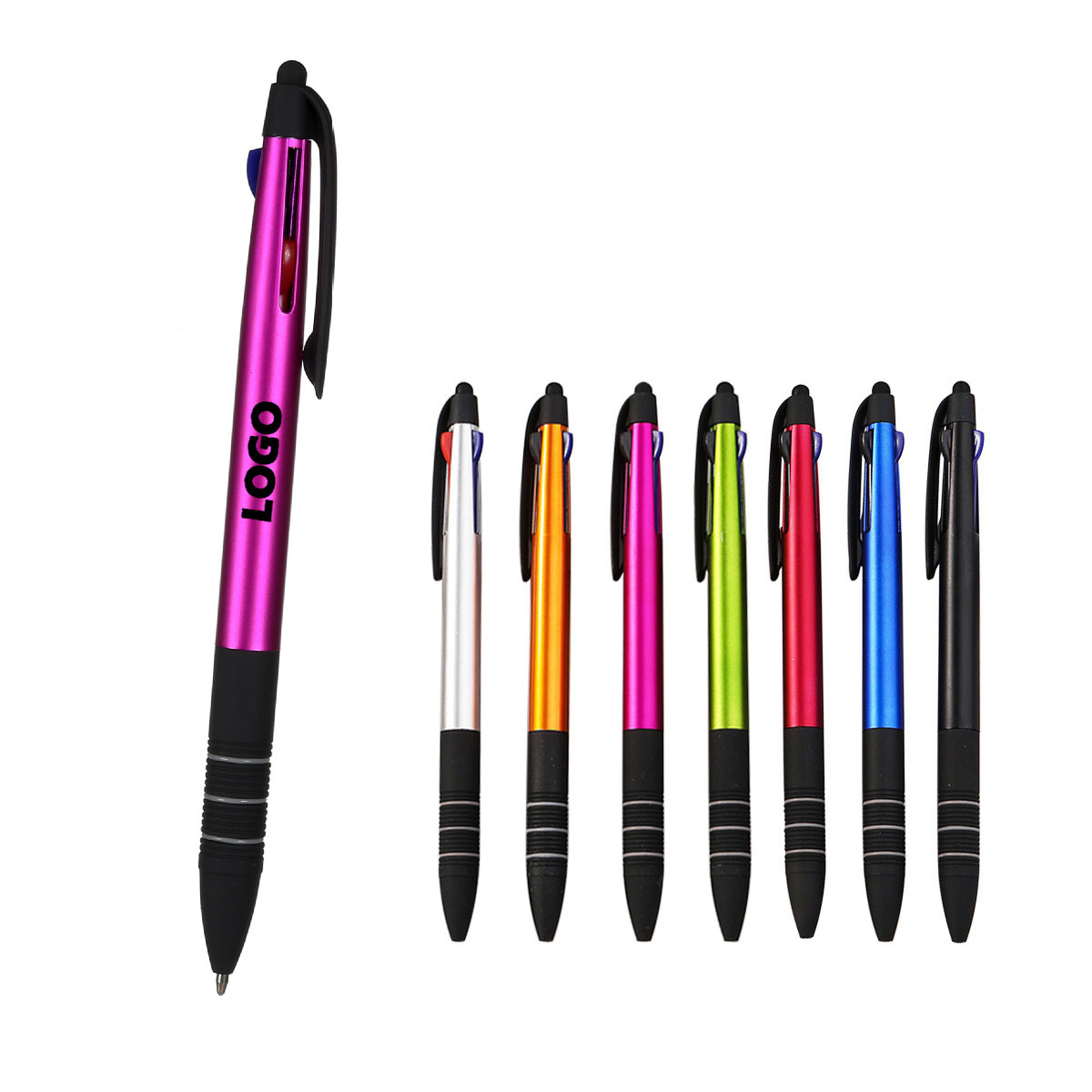 3-in-1 Multicolor Retractable Ballpoint Pen