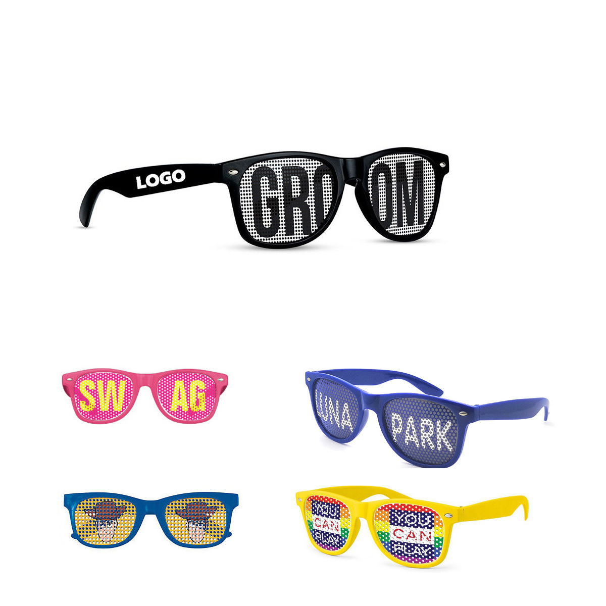 Party Funny Pinhole Sunglasses