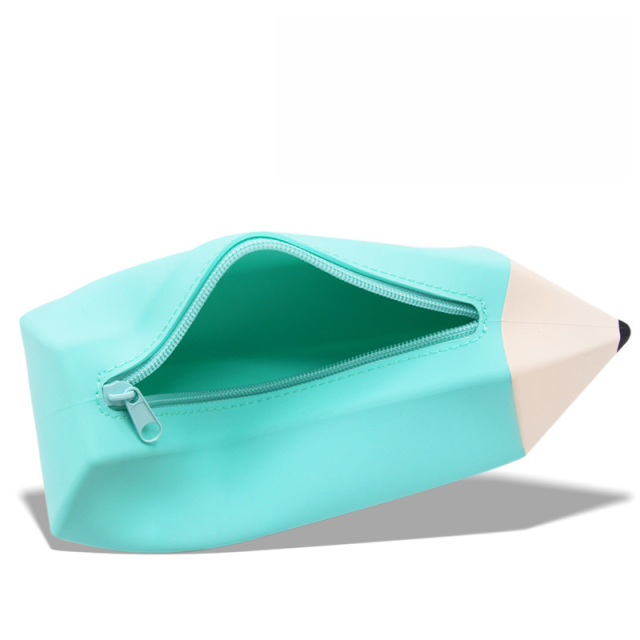 Pencil Shaped Silicone Pencil Case