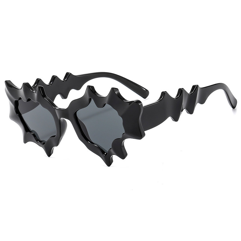 Plastic Irregular Cat Eye Sunglasses