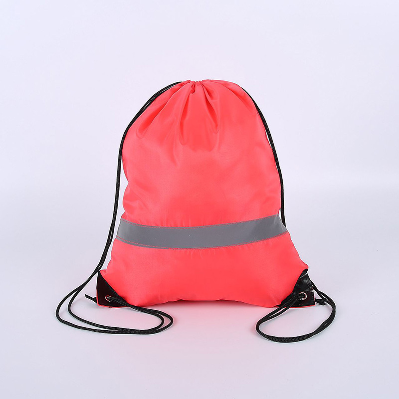 Reflective Strips Cinch Backpack