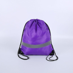 Reflective Strips Cinch Backpack