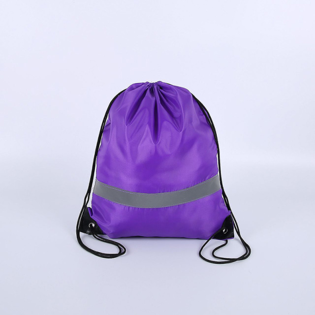 Reflective Strips Cinch Backpack