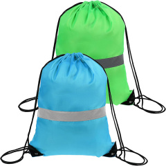 Reflective Strips Cinch Backpack