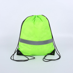 Reflective Strips Cinch Backpack
