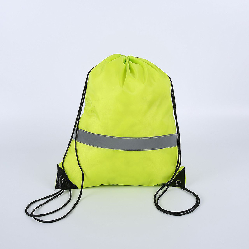 Reflective Strips Cinch Backpack