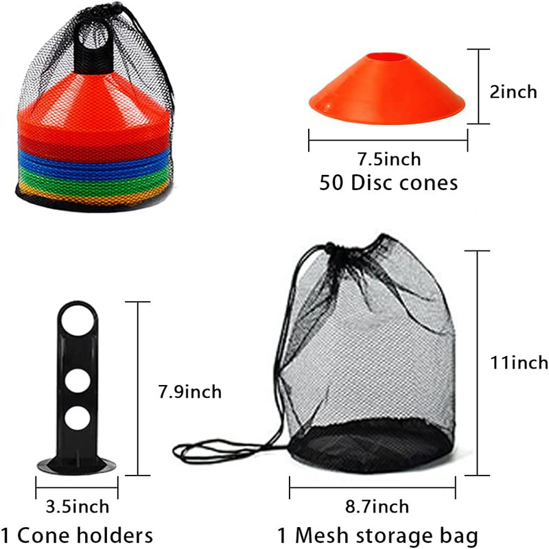 Soccer Disc Cones Sets