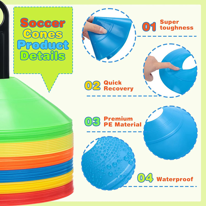 Soccer Disc Cones Sets