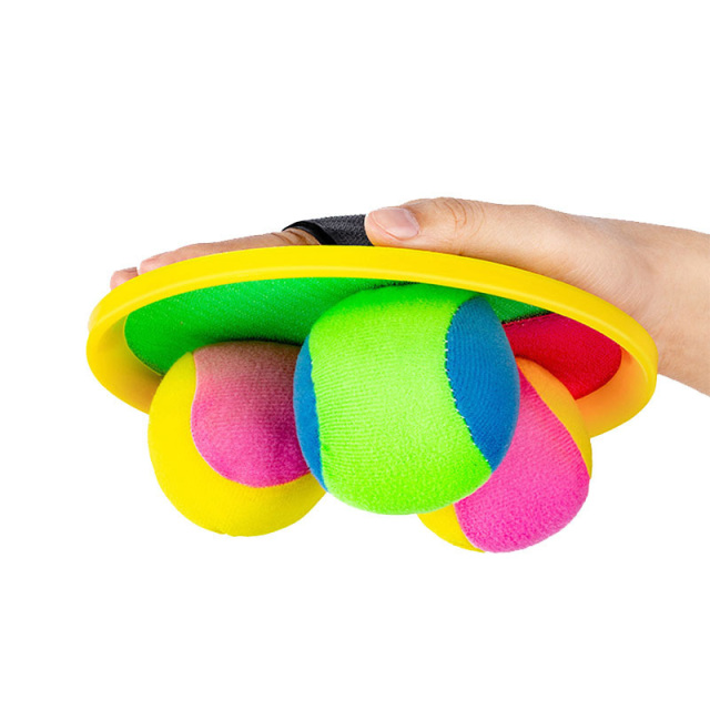 Throw Paddle Toss And Catch Ball Set